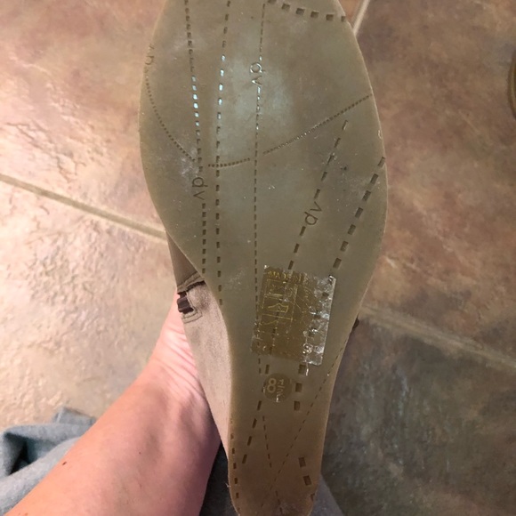 Dolce Vita Leather & Suede platform ankle boots - Picture 7 of 8